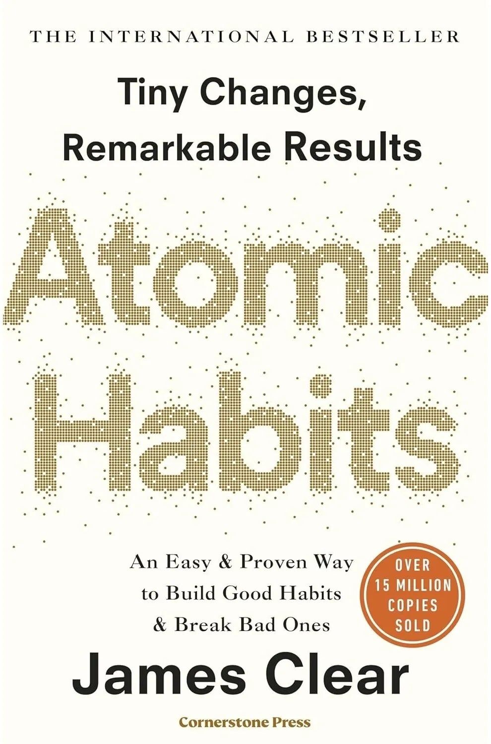 Vermilion/Cornerstone Atomic Habits, The Chimp Paradox 2 Books Collection Set