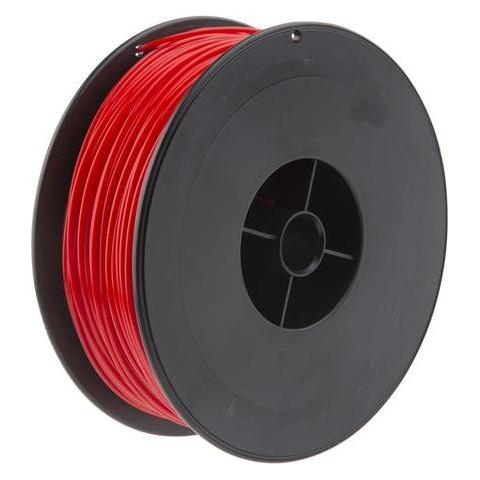 RS PRO RS Red PLA 1.75mm Filament 300g (PLA, 300 g, 1.75 mm) (8320412)