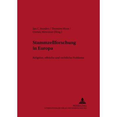 Stammzellforschung in Europa, Gebundene Ausgabe von , Peter Lang GmbH, Internationaler Verlag der Wissenschaften, 978-3-631-59437-7