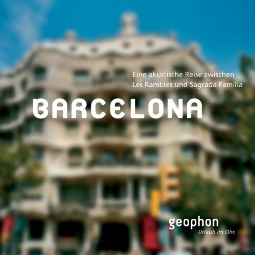 Reinhard Kober - Barcelona. CD: Eine akustische Reise zwischen Las Ramblas und Sagrada Familia - Preis vom 30.09.2026 09:01:18 h