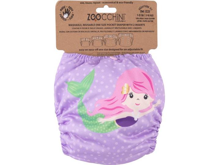 Zoocchini herbruikbare luier - Marietta the Mermaid