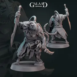 Ratfolk Gas Mask 03 von Galaad Miniatures aus Ratfolk Release