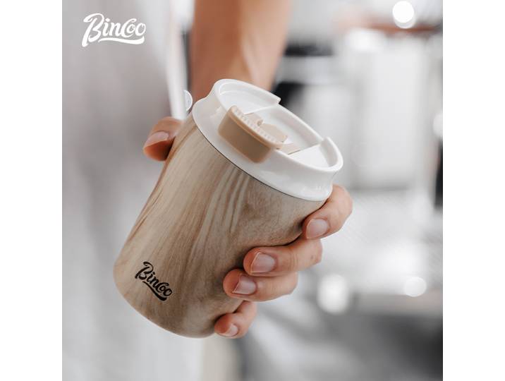 Bincoo-Tasse à café portable isolée à double bec, tasse de voyage en voiture, tasse à eau en acier inoxydable, accessoires pour la maison, 280ml, 500ml