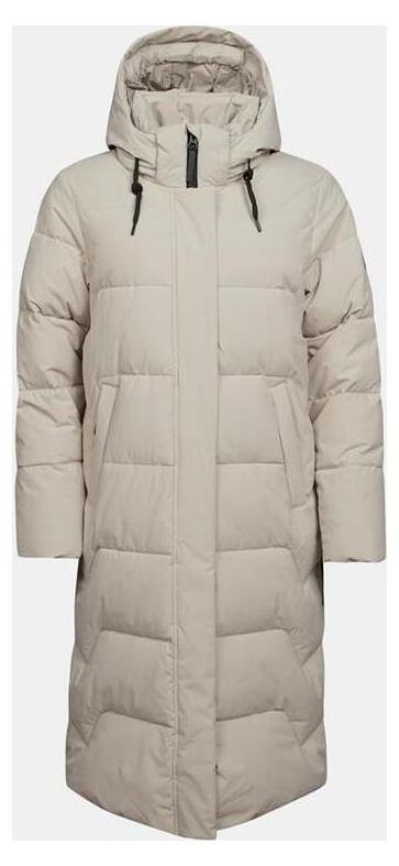 Halti Damen Winterjacke Brahe Puffer Long Winter Jacket Beige 42