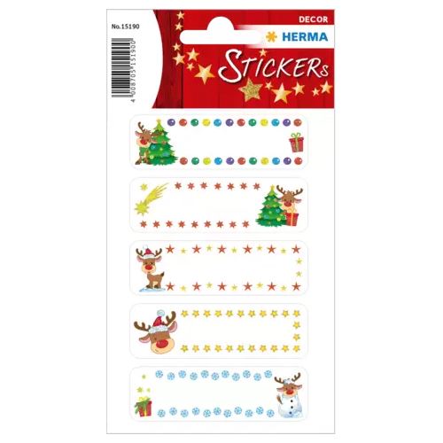 HERMA 10 Aufkleber Rudolph