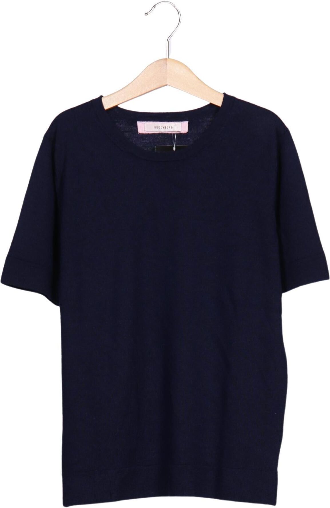 Hugenberg Damen Pullover, Marineblau, Gr. M, Merino - Second Hand
