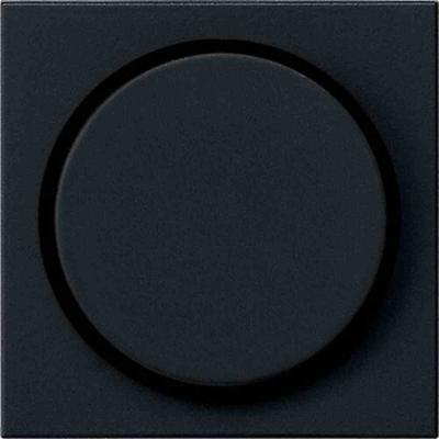 Gira System 55 Drehknopf, Schalter/Dimmer, schwarz, matt, 0650005