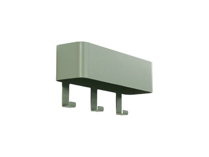 Design Wandgarderobe „Dax Play 3“ Dusty Green Spinder Design