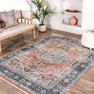 Nuloom Zara Vintage Medallion Area Rug