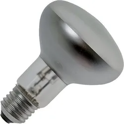 Halogenlampe | Große Fassung E27 | Reflektorlampe | Klar | 80mm | 42W