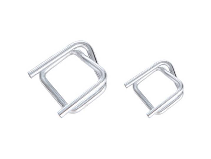 boucle de cerclage, en métal, (L)13 mm, zingué