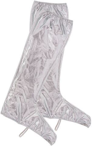 Stiefelstulpen "Groovy Silver"