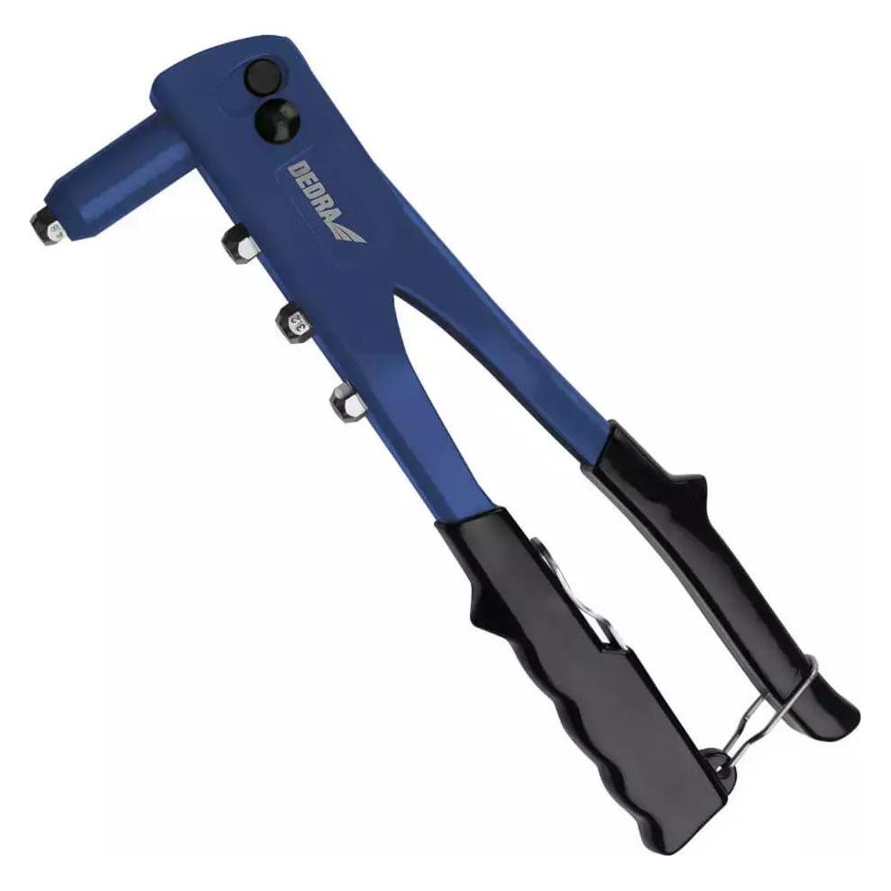 Dedra Handnieter für Stahl- und Aluminiumnieten, 250 mm Länge (2.40 - 4.80 mm) (11Y002)