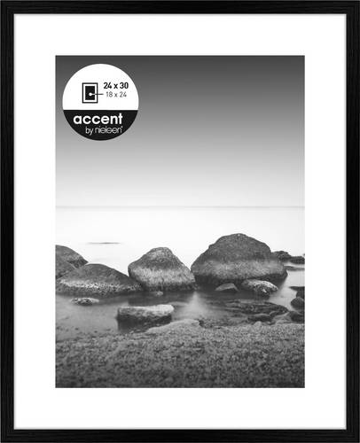 Nielsen Design 1122000 Bilder Wechselrahmen Papierformat: 24 x 30cm Schwarz