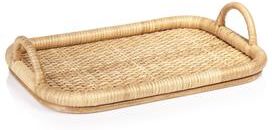 Zodax Tropique Rectangular Rattan Tray