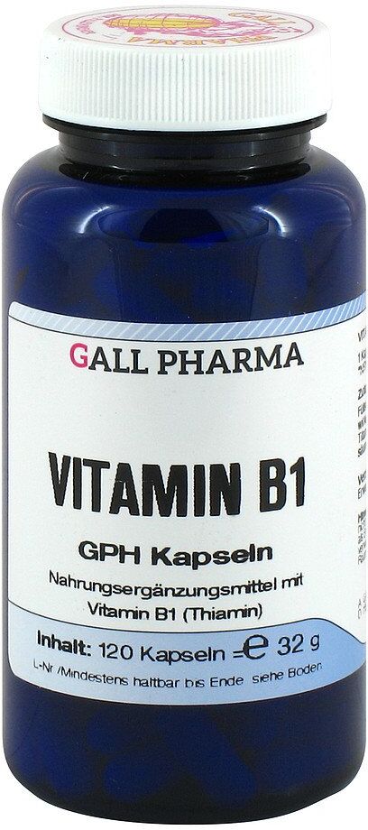 Vitamin B1 Gph 1,4 mg Kapseln 120stk
