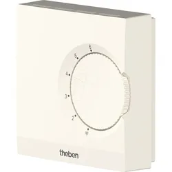 THEBEN 7010003 - Elektronischer Raumthermostat, Snap-Funktion, Stellrad, 5°-30°C