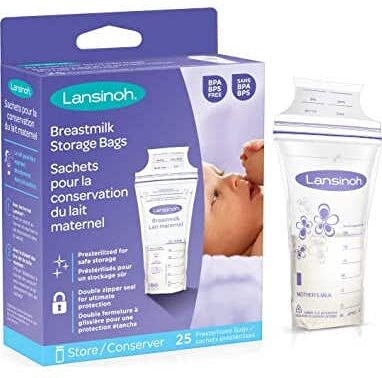 Lansinoh Bolsas para Leche Materna 25uds