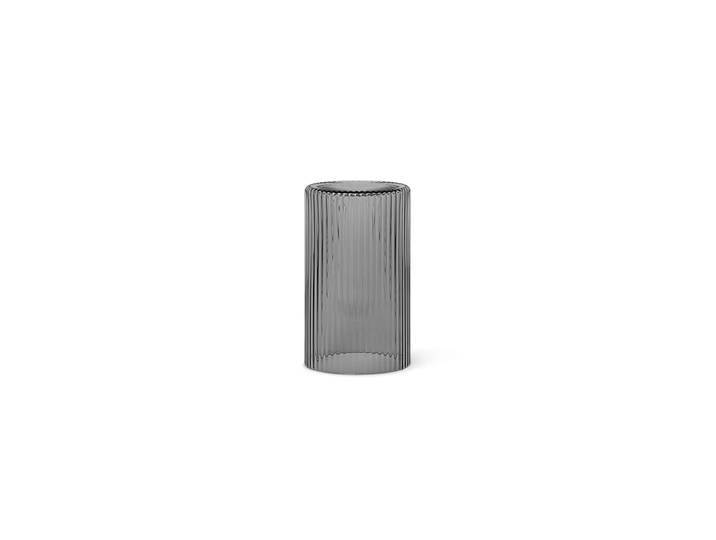 Ferm Living Couvercle pour Carafe Ripple Smoked grey