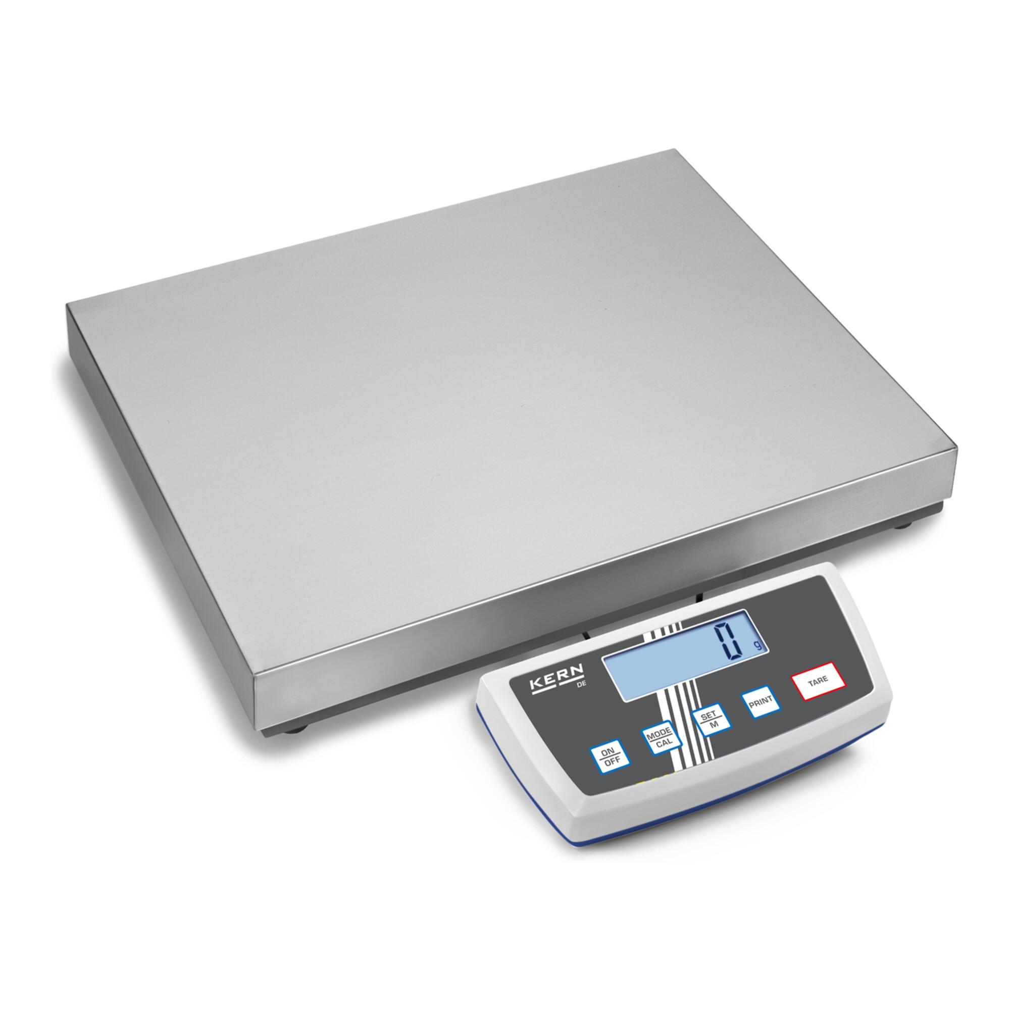 Kern Paketwaage DE 300K50D+C kalibriert, Wägebereich 150,300kg, Ablesbarkeit 50,100g ; KERN & Sohn)