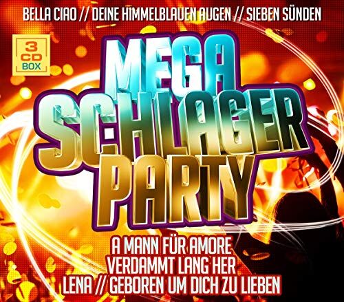 Various - Mega Schlager Party (inkl. Lena, Geboren um dich zu lieben, Bella Ciao, uvm.) - Preis vom 19.10.2026 19:33:35 h