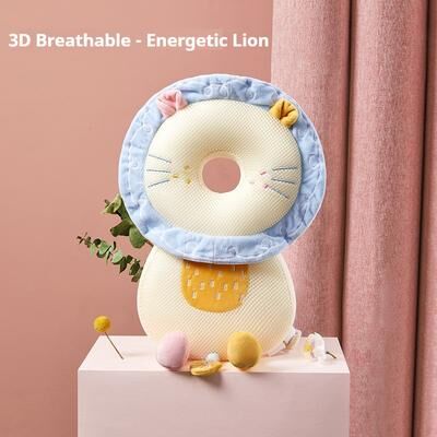 Top Demand Picks Cushions For Babies Newborn Care, Baby Head Protection Headrest, Kids Security Pillow Bedding Gadget energetic Lion
