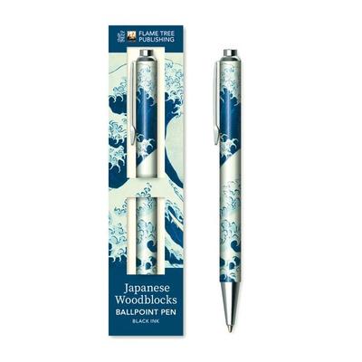 Premium Kugelschreiber: Katsushika Hokusai, Die große Welle