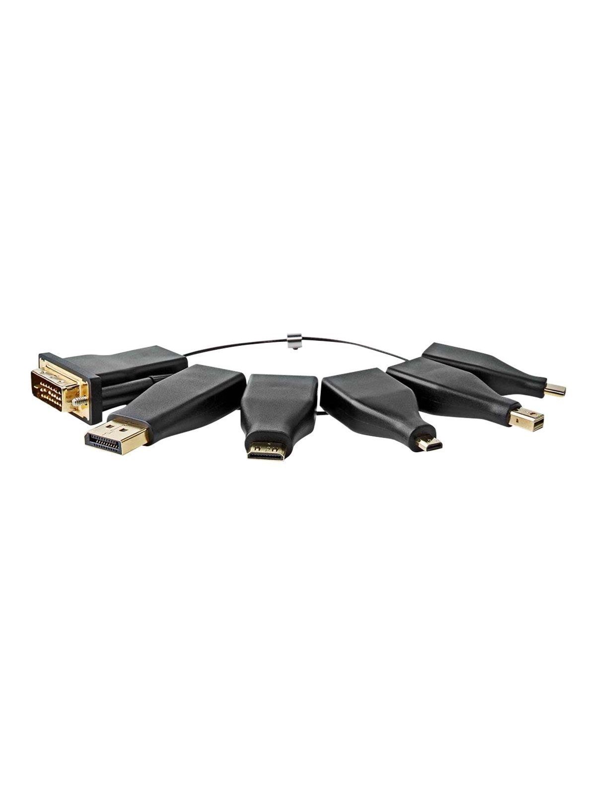Nedis video / audio adapter kit - DisplayPort / HDMI / DVI / USB