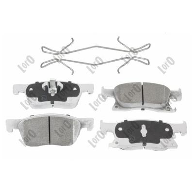 ABAKUS Bremsbelagsatz, Scheibenbremse 231-01-255 für VW Opel