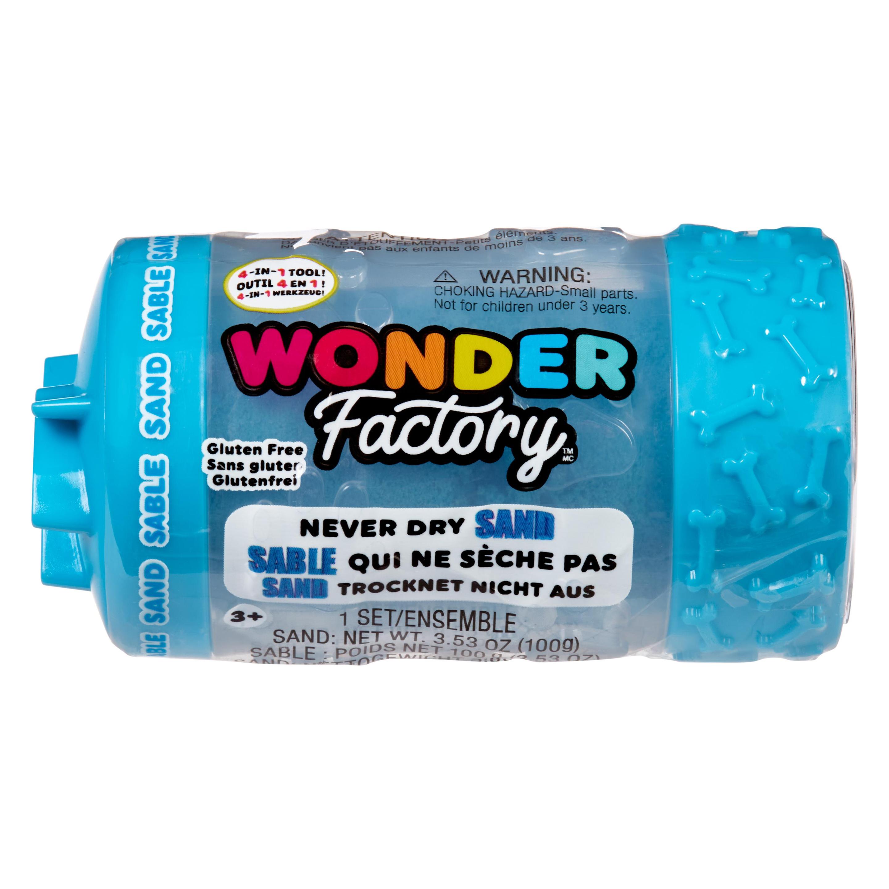 MGA Wonder Factory Never Dry Sand Singles - Blau (532828)