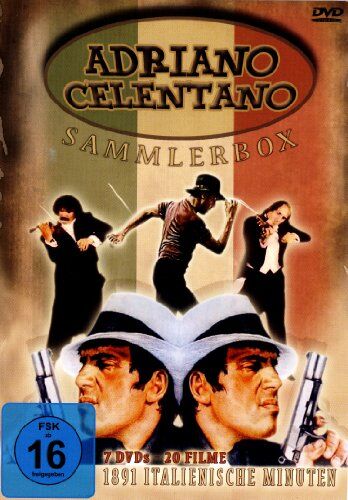 Various - Adriano Celentano - SUPER-SAMMLERBOX mit 20 FILMKLASSIKER [7 DVDs] - Preis vom 13.10.2026 11:25:28 h