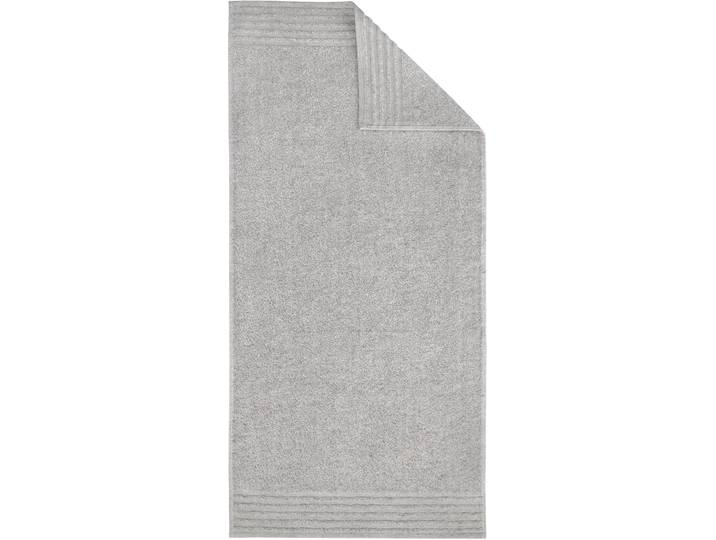 Duschtuch DYCKHOFF Deep Harmony Energy , silber, B:70cm L:140cm, Frottier, Obermaterial: 85% Baumwolle, 15% Hanf, Handtücher, Duschtuch, 15% Hanf