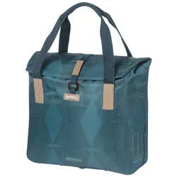 Basil Elegance Fahrradshopper Einzeltasche blau