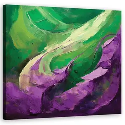 WANDBILD abstrakt gemaltes aquarell