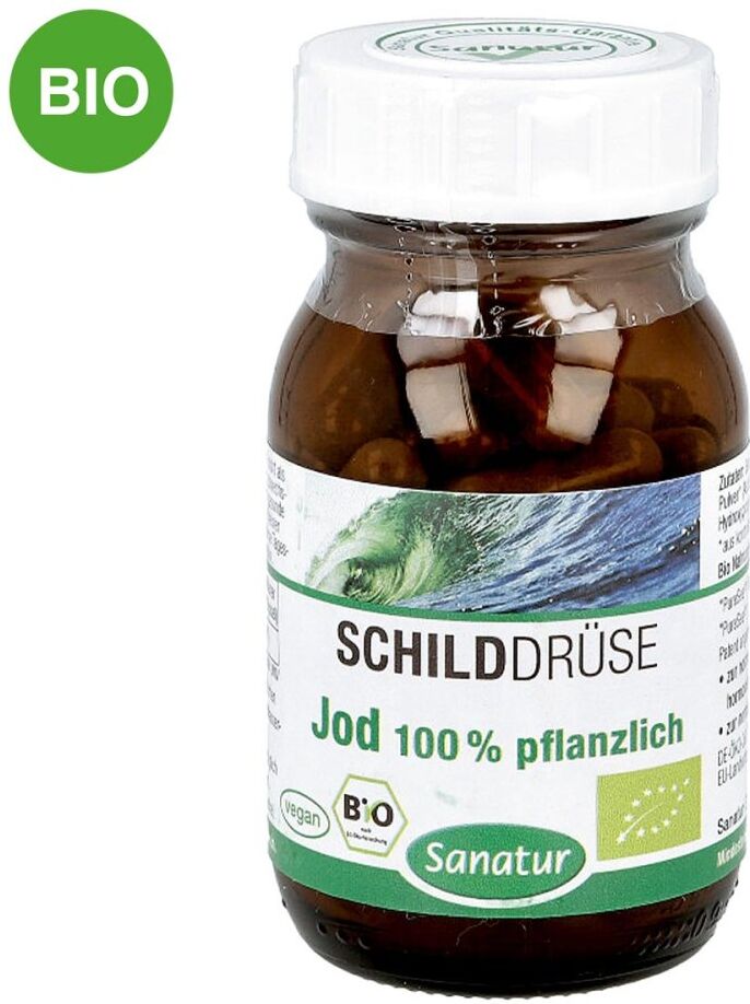 Jod 100% pflanzlich Bio Kapseln 60stk