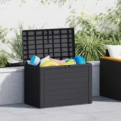 vidaXL Gartenbox Anthrazit 78x44x55 cm