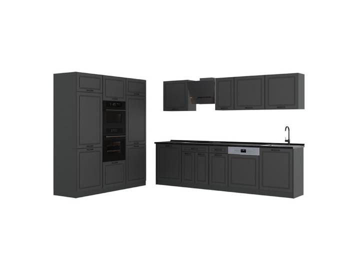 Cuisine R-Line 180cm plan de travail Anthracite Anthracite campagne/Anthracite Vicco 67766
