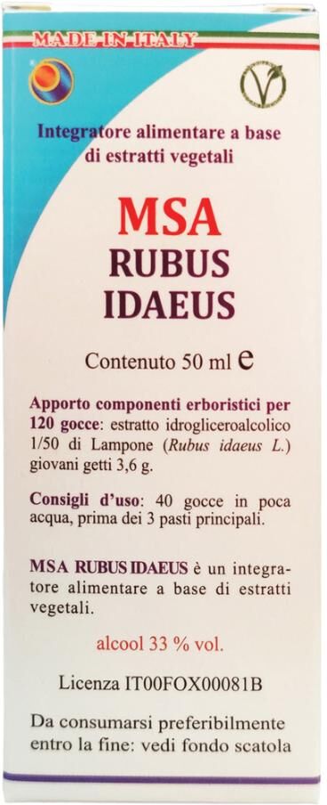HERBOPLANET Srl MSA RUBUS IDAEUS 50ML