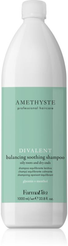 FarmaVita Amethyste Advance Divalent shampoing apaisant pour les pointes sèches 1000 ml
