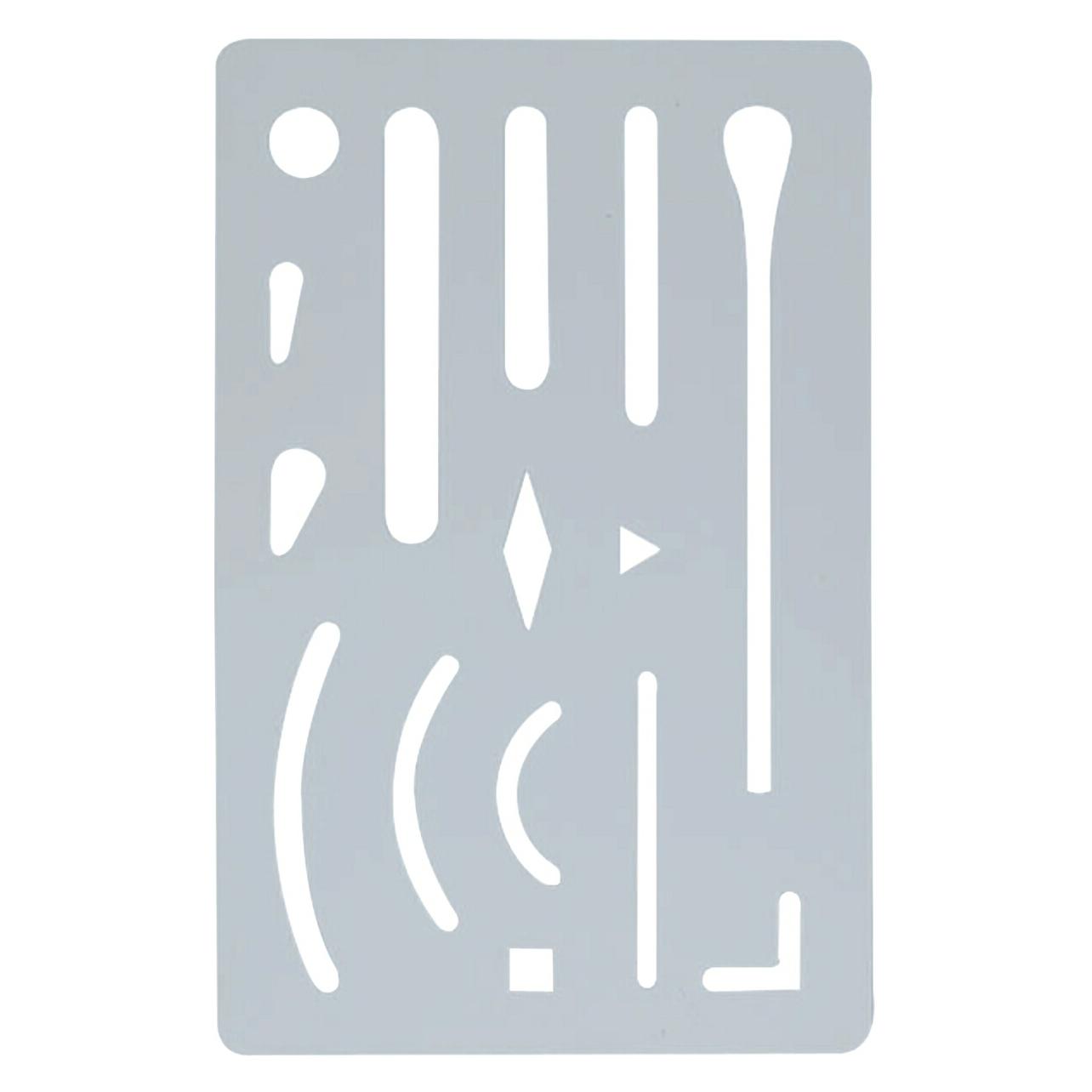 Ecobra Radierschablone (4011123210906)