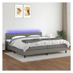 vidaXL, Boxspringbett, Vabeles (Knöpfe) (200 x 200 cm)