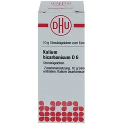 KALIUM BICARBONICUM D 6 Globuli 10 g