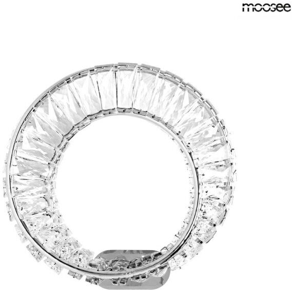 Moosee Lampa Ścienna Wave Chrom