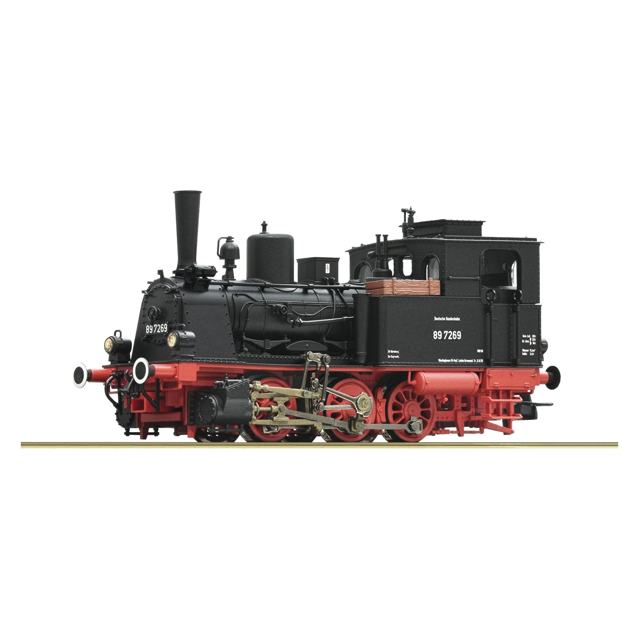 Roco 7100014 H0 Dampflok 89 7296 der DB (Spur H0) (7100014)