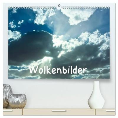 Wolkenbilder (hochwertiger Premium Wandkalender 2027 DIN A2 quer), Kunstdruck in Hochglanz