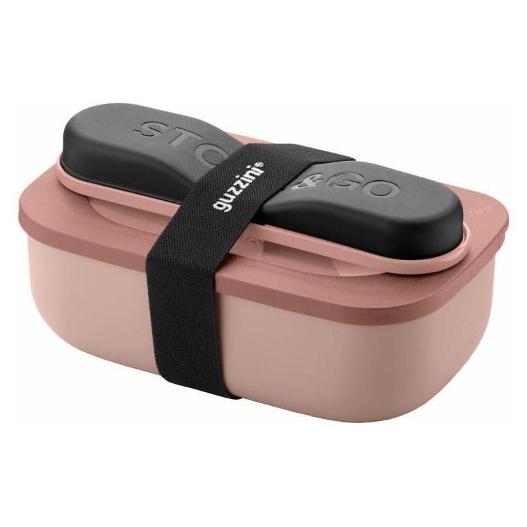 Guzzini Set Lunchbox Mit Reisebestecke Store&Go, 171102251 (60495483)