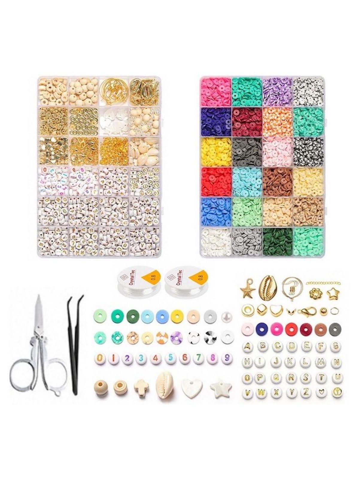 Pro Bohème Schmuckset - Heishi- & Charm-Perlen - 6000 Stk.