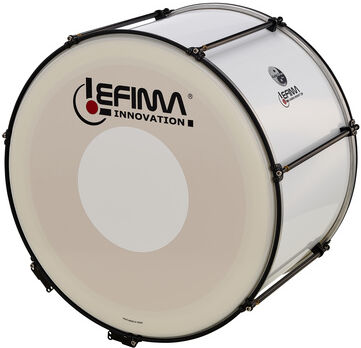 Lefima BMB 2416 Bass Drum WSWS weiß