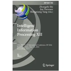 Intelligent Information Processing XII, Fachbücher