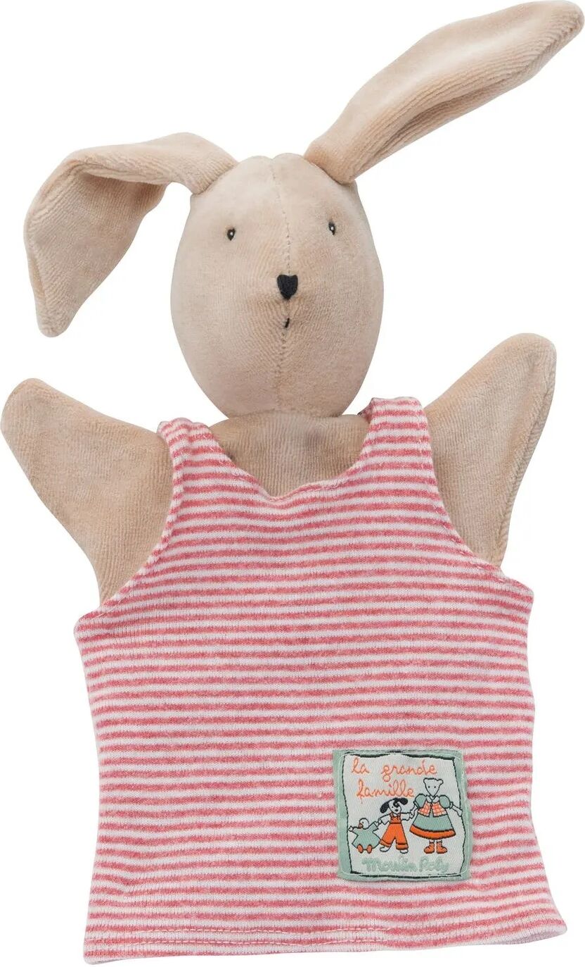 Moulin Roty Marionnette Sylvain le Lapin Beige taille unique